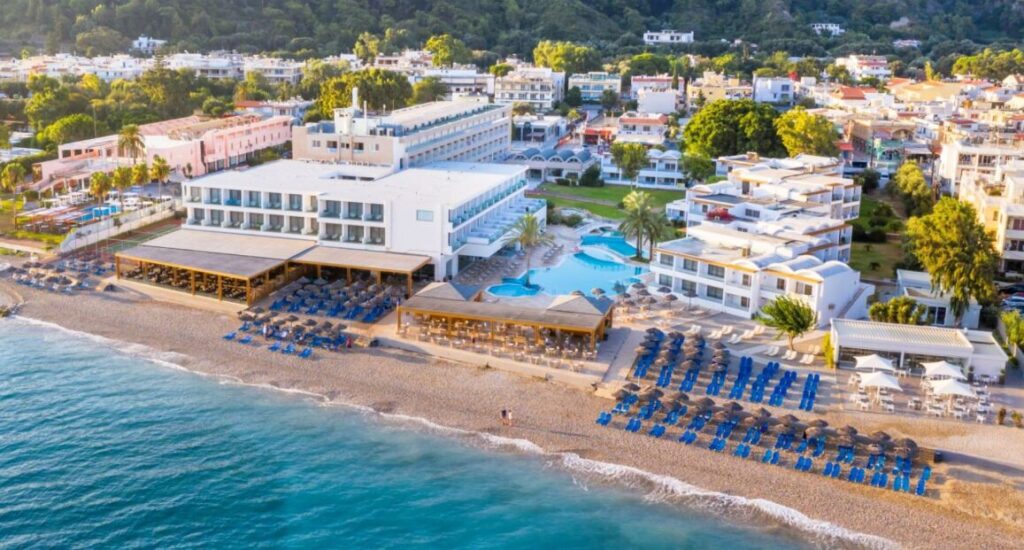 Hotel Avra Beach u pláže na Rhodosu