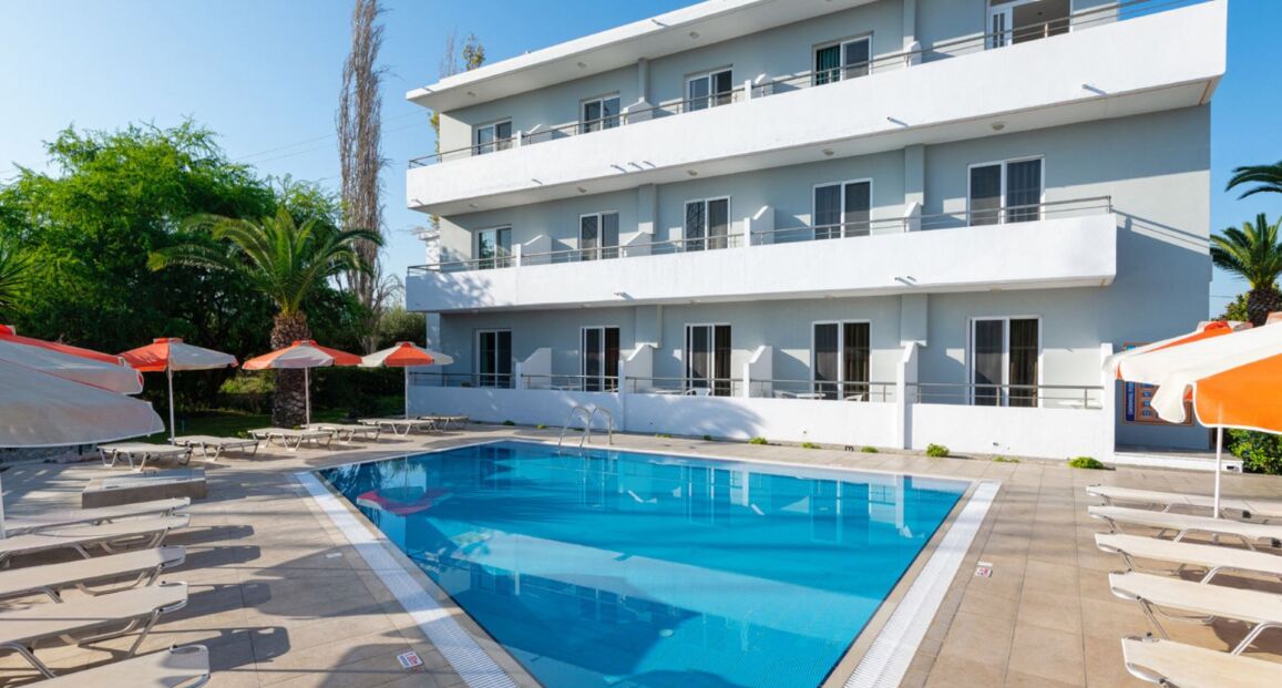 Hotel Meliton v klidné části Řecka