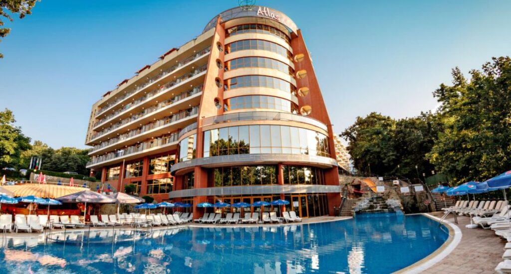 Hotel Atlas v Bulharsku s blízkostí pláže