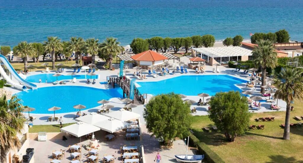 Doreta Beach Resort & Spa u pláže na ostrově Rhodos