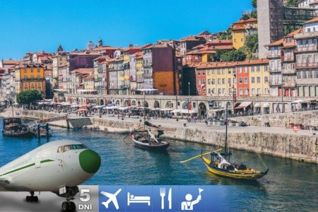 Letecký zájezd do Portugalska s návštěvou historických měst