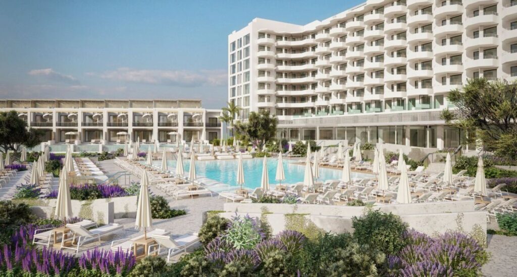 TRS Ibiza Hotel s výhledem na moře a bazén