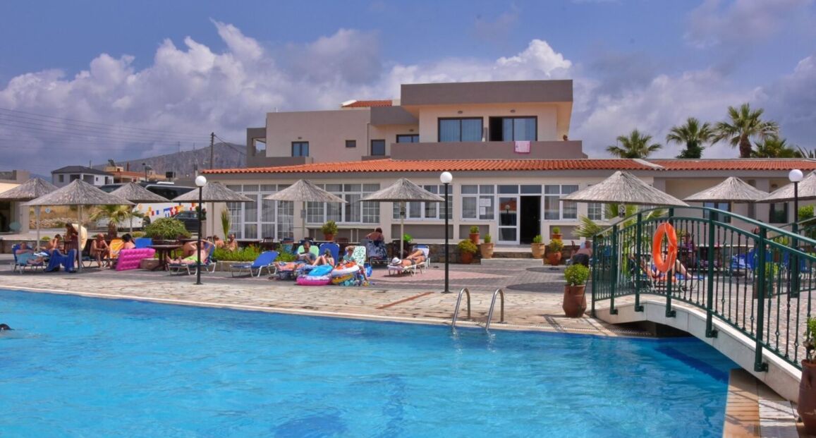 Hotel Kalia Beach v blízkosti pláže na Krétě