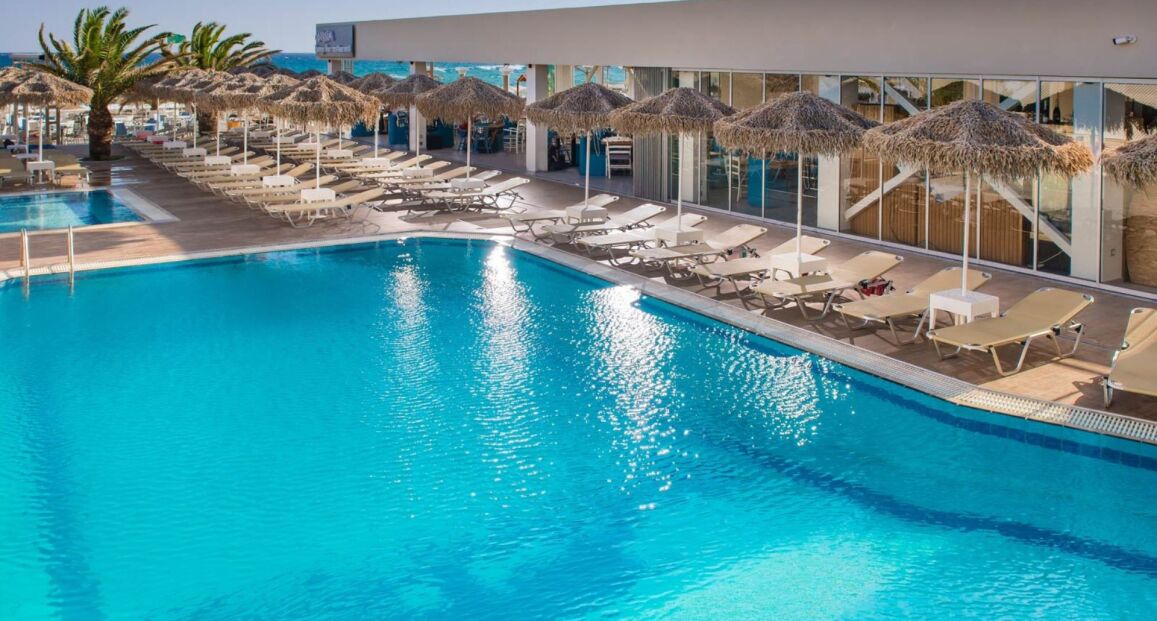 Hotel Odyssia Beach přímo u pláže v Rethymnonu