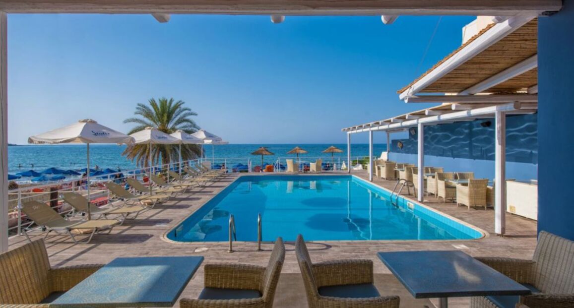 Hotel Stalis blízko pláže na Krétě