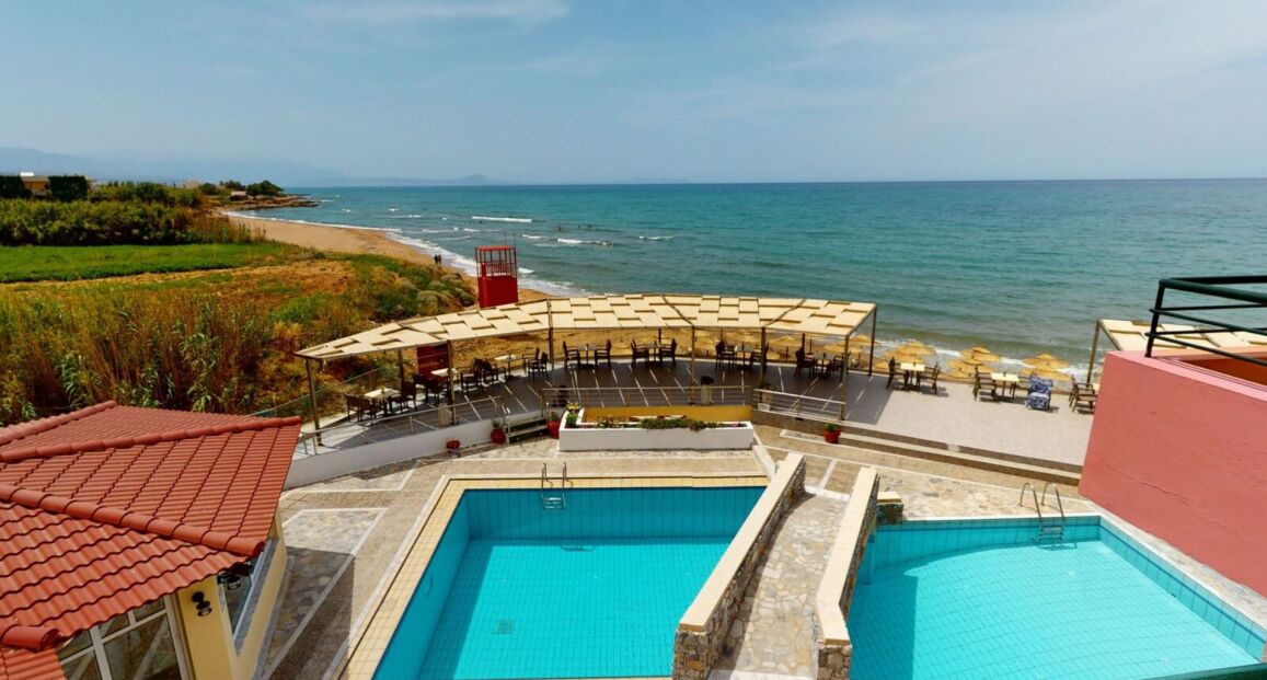 Hotel Dedalos Beach s výhledem na oceán