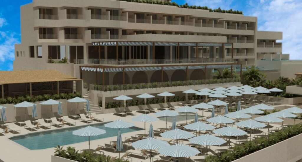 Hotel Captain’s Deluxe s výhledem na Jónské moře v Argassi