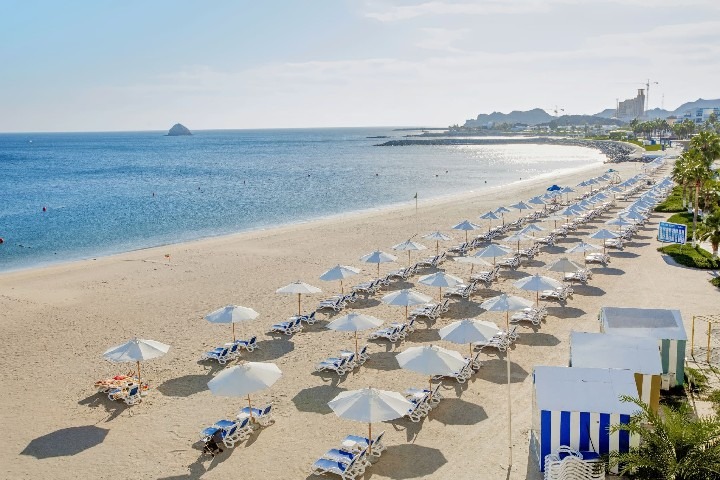 Radisson Blu Resort Fujairah s výhledem na moře