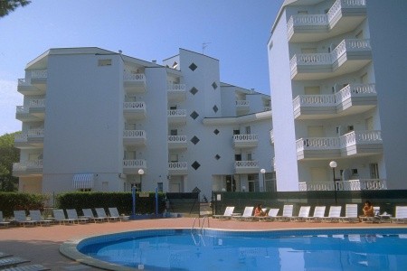 Rezidence Rubin v Lignanu s bazénem a blízko pláže