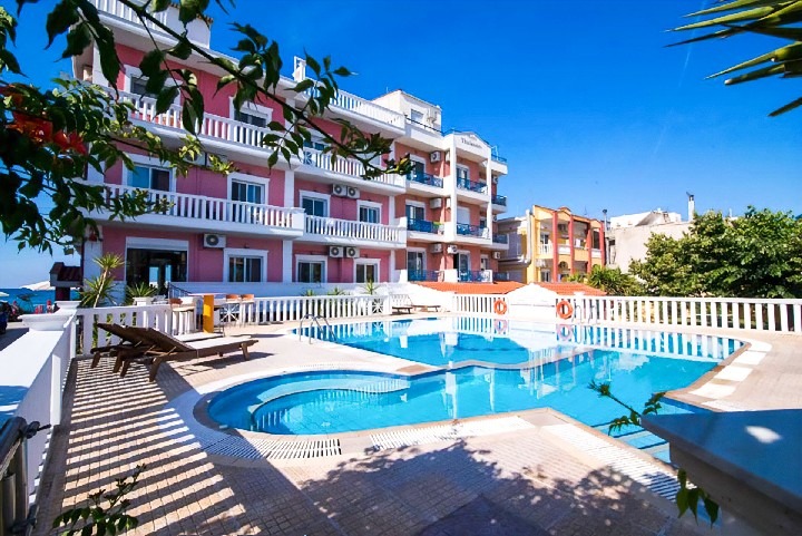 Hotel Samaras u pláže v Limenarii na Thassosu