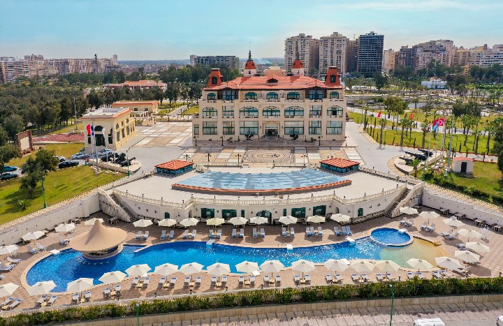 Rixos Montaza Alexandria s výhledem na Středozemní moře