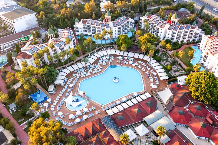 Hotel Marvida Club Palmeras Pascha u pláže v Alanyji