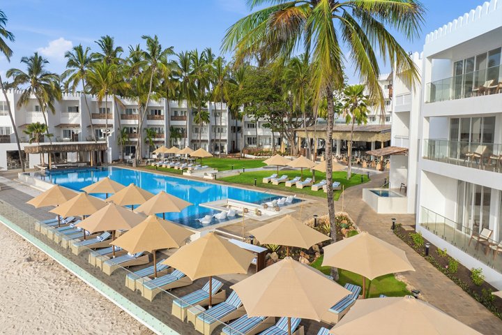 Bamburi Beach Hotel u pláže v Keni