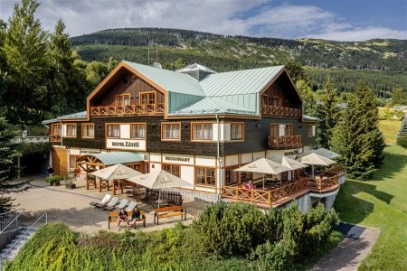 Hotel Zátiší v Krkonoších s výhledem na hory