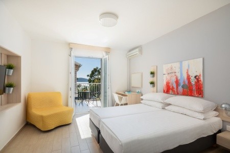 Hotel Aminess Bellevue s výhledem na moře v Orebiči