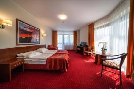 Hotel v Zakopaném s výhledem na Tatry