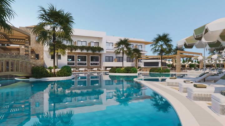 Hotel s bazenem