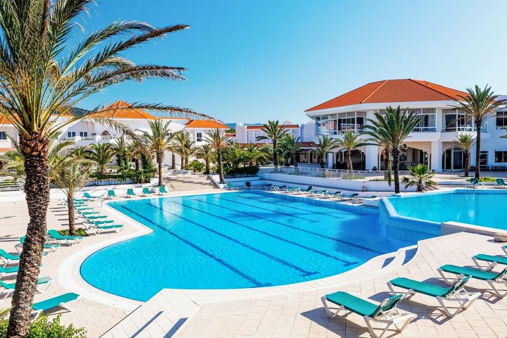 Resort Thabraca Thalasso & Diving u pláže v Tunisku