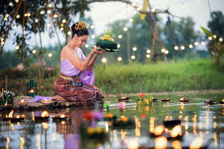 Svátek Loy Krathong a okruh Thajskem s pobytem u moře