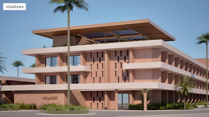 Hotel Jaz Viva Villagio v Almaza Bay s přístupem na pláž